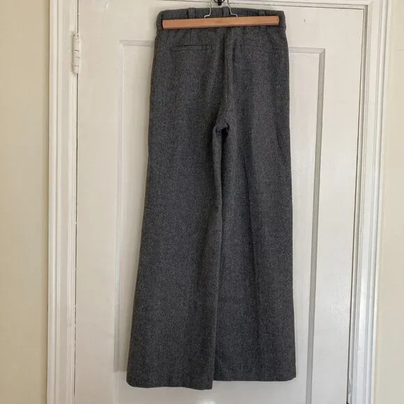 Sezane Charcoal Women's Trousers - Picture 6 of 7
